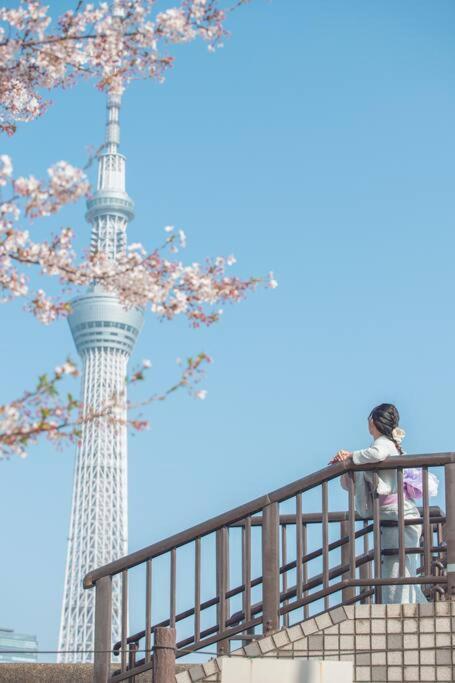 *201 Oshiage Sta 3mins! Wi-fi & Elevator 4pax アパート *