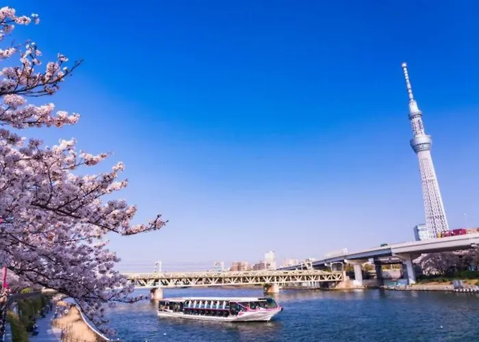 *201 Oshiage Sta 3Mins! Wi-Fi & Elevator 4Pax