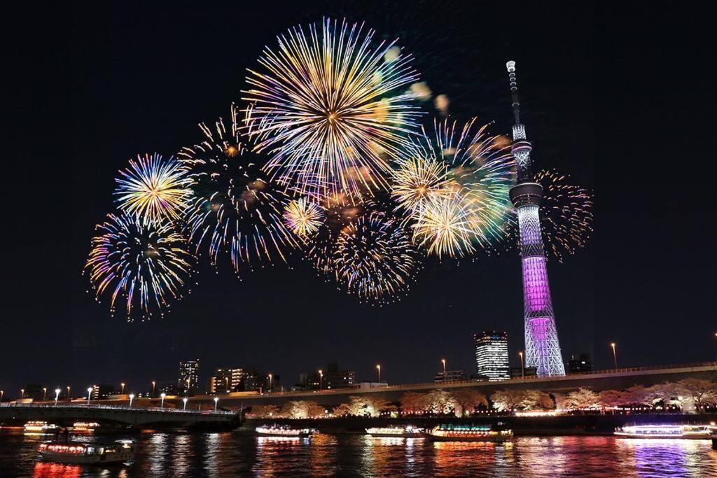 *201 Oshiage Sta 3mins! Wi-fi & Elevator 4pax アパート 東京都
