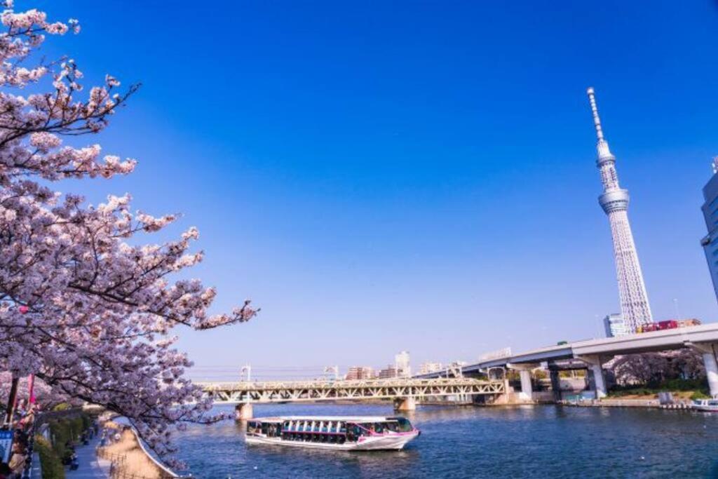 *201 Oshiage Sta 3mins! Wi-fi & Elevator 4pax アパート 東京都